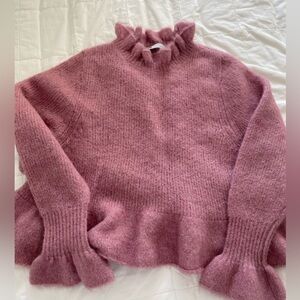 Zara alpaca and wool sweater